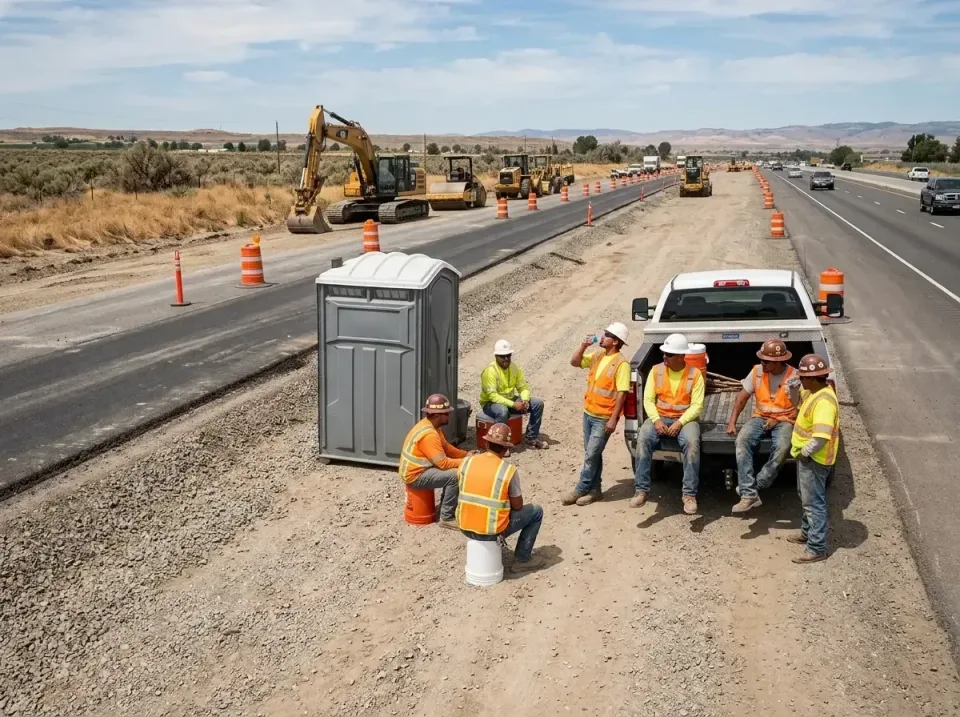 highway-road-construction-crew-007 — frequently asked questions, Porta Potty and Restroom Rentals in Hendersonville, TN